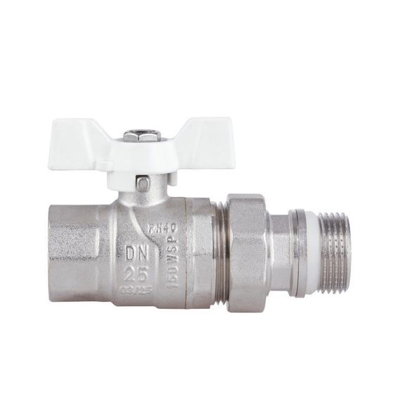 Кран кульовий "Американка" Thermo Alliance Forte 1" з антипротічкою прямий SF222W25 | Зображення 4