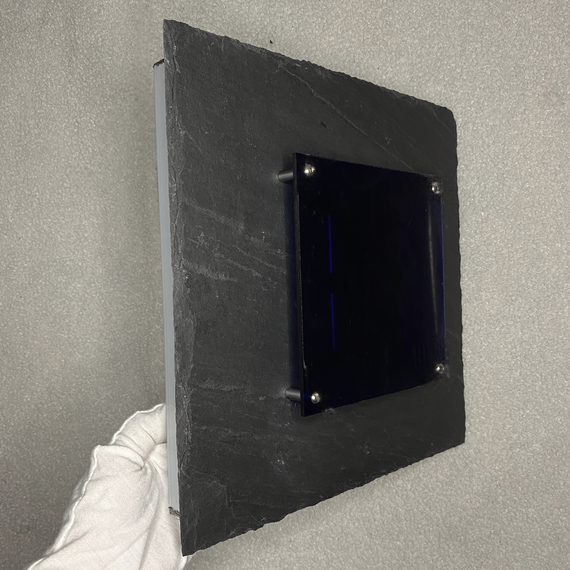 Світильник настінний Paulmann NATURA Fantasia 30×30 см дизайнерський з натурального каменю сланець з мікроблиском, E14, 40W | Зображення 3