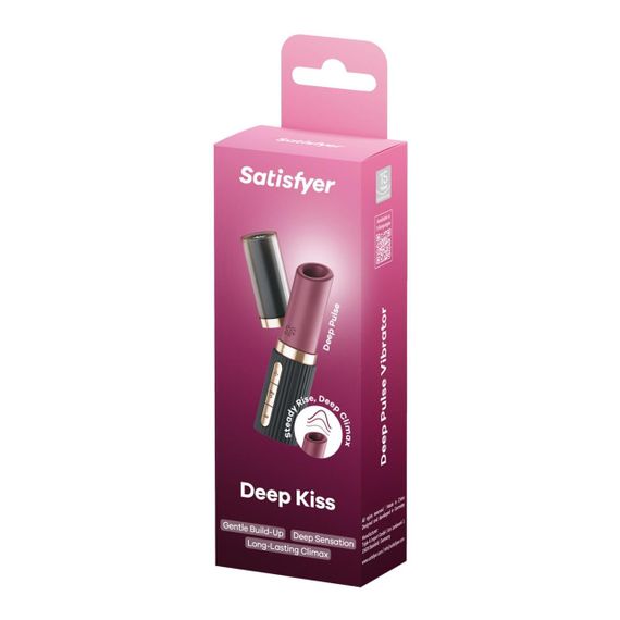 Вакуумний стимулятор Satisfyer Deep Kiss, магнітна технологія 3D Air Pulse, 30 режимів, кришечка Sex Aura | Зображення 5
