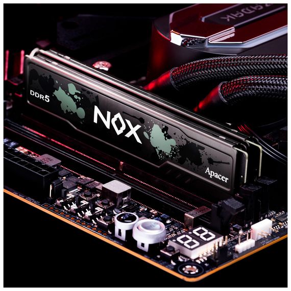 Модуль памяти для компьютера DDR5 64GB (2x32GB) 5600 MHz NOX Apacer (AH5U64G56C522MBAA-2) | Зображення 5