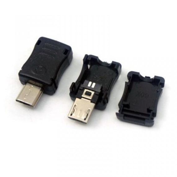 Разъем MicroUSB 5-ти контактный папа Micro-USB | Зображення 1