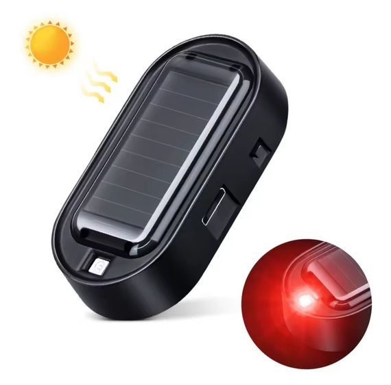 Автомобільна, протиугінна імітація сигналізації. Бездротова на сонячній енергії