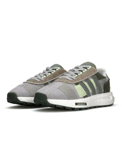 Чоловічі кросівки Retropy E5 Texture White Grey Green 45 28 - 28.5 см | Зображення 1