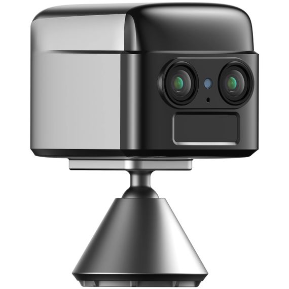 WiFi мини камера видеонаблюдения Camsoy S70W, с двойной линзой и датчиком движения, до 70 дней автономной работы, iOS / Android, FullHD 1080P | Зображення 2