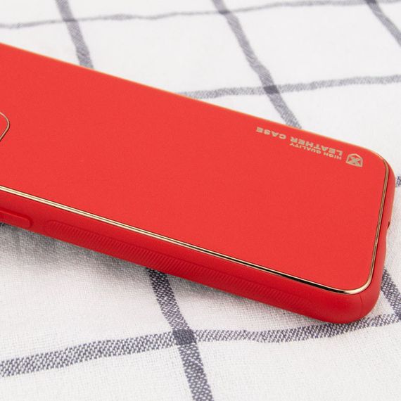 Шкіряний чохол Xshield для Apple iPhone 13 Pro Max (6.7") Червоний / Red | Зображення 1