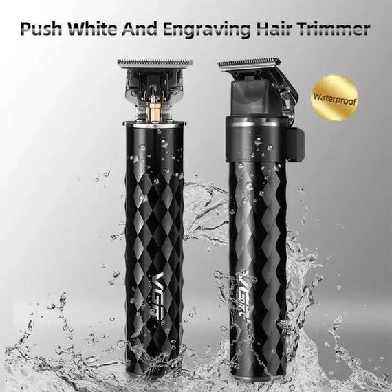 Машинка для стрижки з триммером VGR V-170 для волосся, вусів та бороди, бездротова зі змінними насадками | Зображення 2