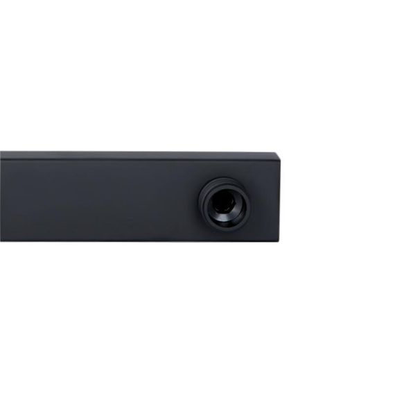 Кронштейн для верхнього душу Qtap Trubice 400 мм прямокутний QTTRU120BLM45929 Black Matt | Зображення 2
