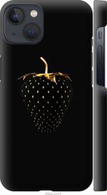 Чохол на iPhone 13 Чорна полуниця "3585m-2374-24368"