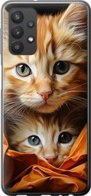 Чохол на Samsung Galaxy A32 A325F Котики 2 із силікону FCh_008252