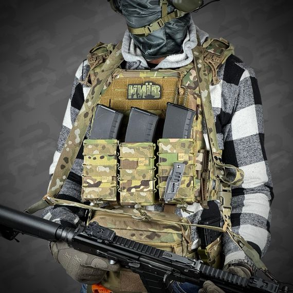 Ремінь збройовий триточковий RAGNAROK "Hel" Gen.II carbine Мультикам | Зображення 3