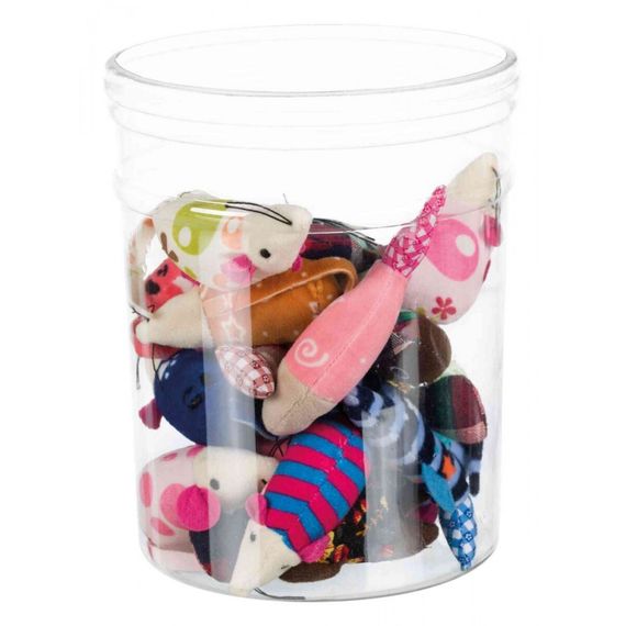 Іграшка Trixie для котів Мишка/Рибка з котячою м_ятою плюш/поліестер 9-12 см | Зображення 1