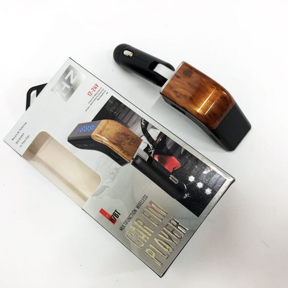 Модулятор в машину від прикурювача, Бездротовий передавач для музики в автомобіль YR-16 | Зображення 6