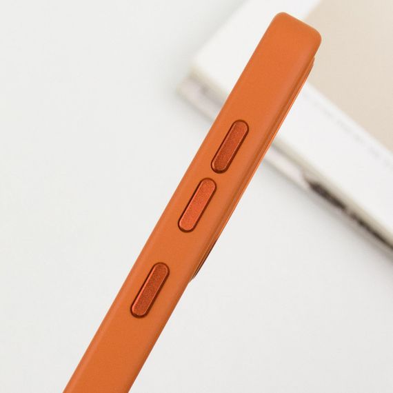 TPU чехол Bonbon Metal Style для Samsung Galaxy S23 Оранжевый / Papaya | Зображення 4