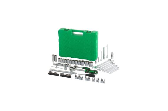 Набор инструмента Intertool - 1/4" x 1/2" 82 ед. SemiPro (ET-6082SP) | Зображення 2