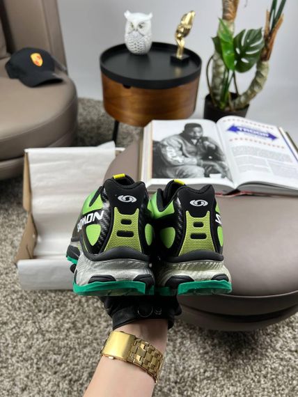 Чоловічі кросівки Salomon XT-4 Carbon Black Green Silver весна / лето / осень А3634 42 26,5 | Зображення 5