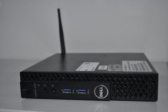 Неттоп Dell OptiPlex 3050 USFF / Intel Core i3-7100T (2 (4) ядра по 3,4 ГГц) / 16 ГБ DDR4 / 240 ГБ SSD M.2 / Intel HD Graphics 630 / Wi-Fi / Блок живлення / Windows 11 Pro б/в | Зображення 1
