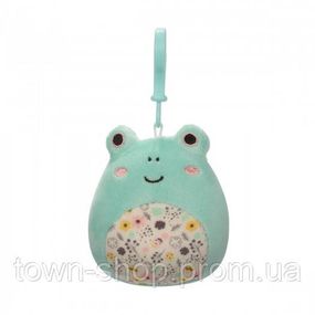 Мягкая игрушка на клипсе Squishmallows - Лягушка Фрид (9 cm)