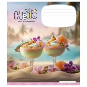 Тетрадь ученическая "Cute things" 024-3359L-3 в линию, 24 листов