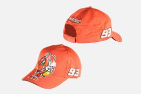 Бейсболка   93 MARC MARQUEZ   (красная, 100% хлопок)