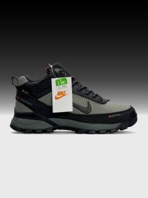 Кросівки зимові Rivah Gore-Tex Khaki Black Fur Хутро А4744 41 26