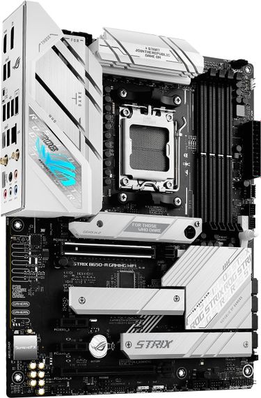 Материнcкая плата ASUS ROG STRIX B650-A GAMING WIFI sAM5 B650 4xDDR5 M.2 HDMI DP WiFi BT ATX 90MB1BP0-M0EAY0 | Зображення 2