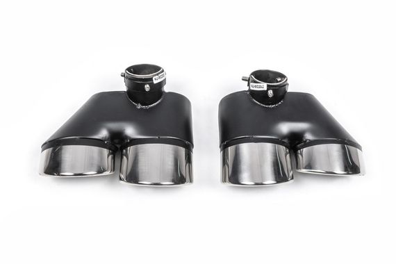 Насадки на глушник V1 (2 шт) для Mercedes S-сlass W220 | Зображення 1