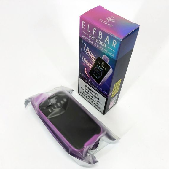 ELF BAR FS18000 смак Виноград Малина (Grape Raspberry) | Зображення 2