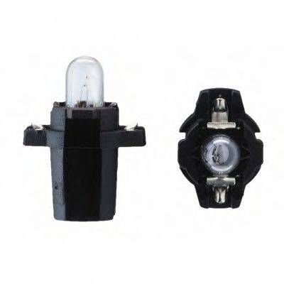 Лампа розжарювання BAX8,31,35 Black 12V 1.2W (вир-во Philips) PHILIPS 12597CP