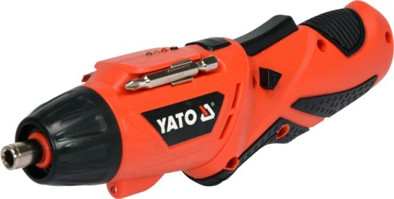 Отвертка аккумуляторная шуруповерт 1.3 А/ч 3.6В YATO YT-82760 | Зображення 2