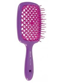 Щітка для волосся Janeke Superbrush Small Фуксія з малиновим