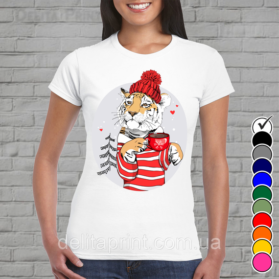 Футболки новорічні Фемілі Лук "Тигри 2022" Family Look для всієї родини | Зображення 6