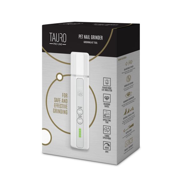 Когтерез беспроводной Tauro Pro Line pet nail grinder