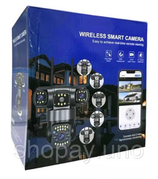Уличная поворотная камера 4G Smart Camera SO-14 • Камера видеонаблюдения с SIM-картой для дома, дачи и бизнеса | Зображення 3