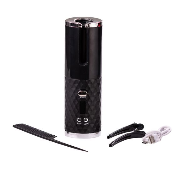 Стайлер для волосся автоматичний бездротовий 6 режимів чорний HP7951B | Зображення 1