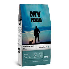 Сухий Корм Myfood Суперпреміум для цуценят малих порід з Ягням та Рисом 2,5 кг