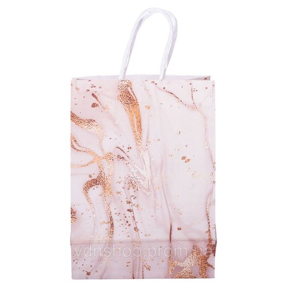 Набор подарочных пакетов из бумаги 12 шт 15×8×21 см Розовый HP-10359-22P | Зображення 2