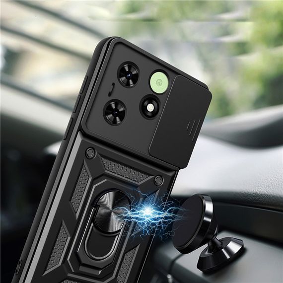 Чехол Defender с защитой камеры для Tecno Spark Go 2024 цвет Синий | Зображення 5