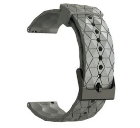 Ремешок Primolux Dimond силиконовый для часов Huawei Watch GT / GT 2 Pro / GT 2 46 mm - Grey