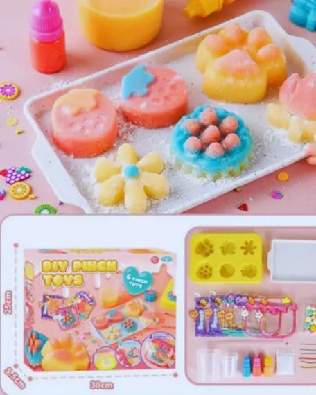 Творческий набор для изготовления сквишей,Таба Лапок для детей "Сделай сквиш сам" | Зображення 1