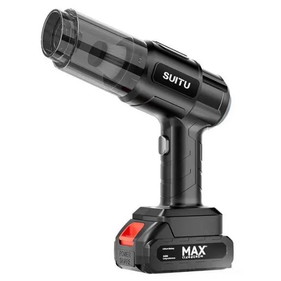 Пилосос автомобільний потужний бездротовий акумуляторний, 4 насадки, 1 АКБ | Зображення 5