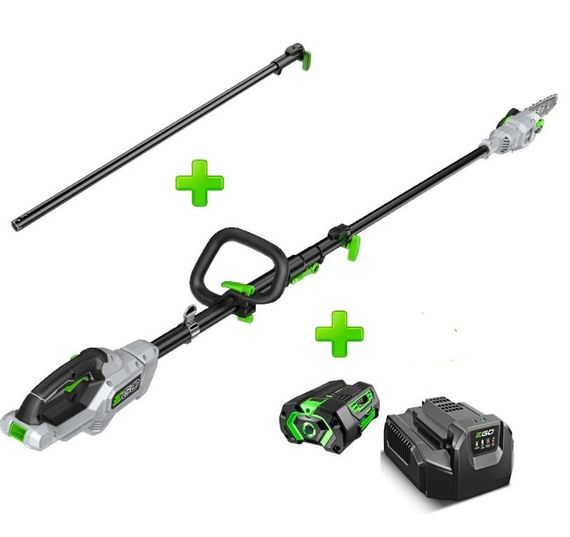 Висоторіз акумуляторний EGO PS1003E KIT телескопічний з АКБ і зарядним пристроєм 83167 | Зображення 1