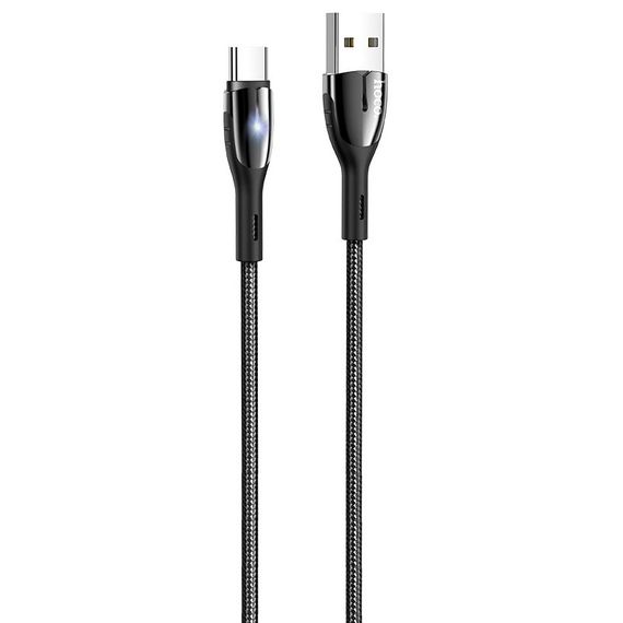 Дата кабель Hoco U89 "Safeness" Type-C (1.2 m) Чорний