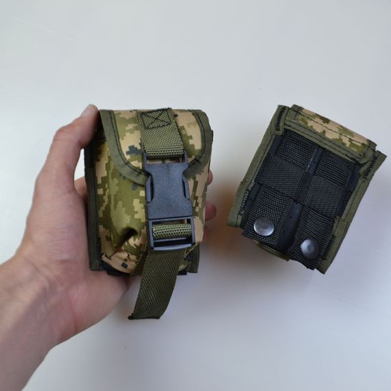 Качественный Подсумок под гранату из кордуры пиксель MOLLE для FT-170 гранаты тактический | Зображення 2