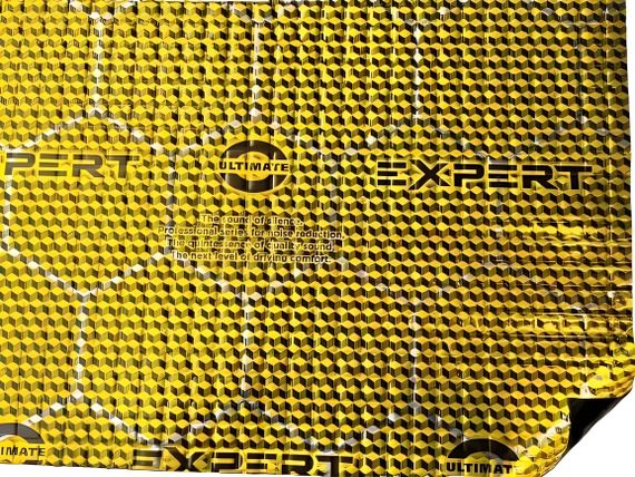 Вібропоглинаючий лист ULTIMATE EXPERT RED GOLD 4 мм (50х35 см) | Зображення 5