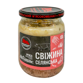 Свіжина Селянська Тернопільський м'ясокомбінат 500 г