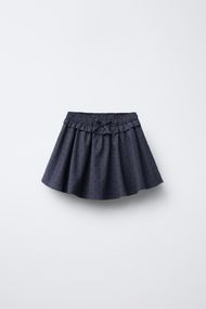 Підліткова спідниця-шорти для дівчинки Zara 164 см Темно-сіра (26021002F)