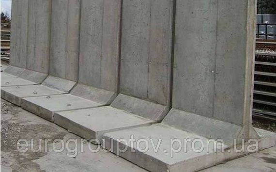 Подпорная стена железобетонная ИСА-60