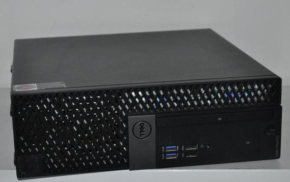 Комп'ютер Dell OptiPlex 5050 SFF / Intel Core i5-7500T (4 ядра по 2.7 - 3.3 GHz) / 8 GB DDR4 / 240 GB SSD / Intel HD Graphics 530 / DVD-ROM / Windows 11 Pro б/в + Подарунок  USB-флеш-накопичувач 32 ГБ + кабель живлення | Зображення 2
