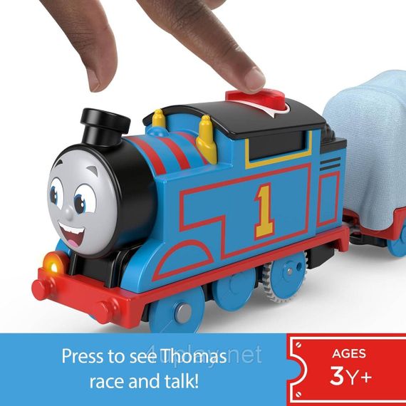 Паровозик Томас и друзья Моторизованный говорящий поезд Томас Thomas & Friends Motorized Train Talking Engine | Зображення 3
