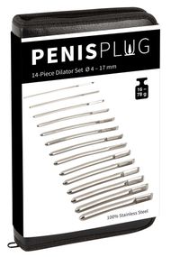 Набір уретральних стимуляторів - PPlug 14-Piece Dilator Set Sex Aura